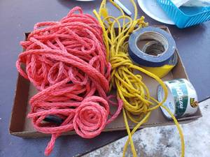 lot 169 image: Various Pieces of Rope and Tape