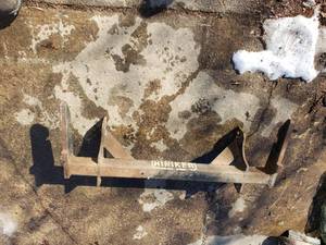 lot 175 image: Hiniker Plow Mounting Bracket