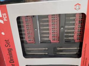 lot 189 image: Drillcraft Powerdriving Bit Set