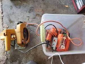 lot 191 image: Corded Drill, Jigsaw, Circular Saw