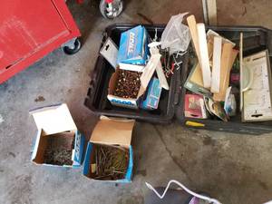 lot 192 image: Misc. Fasteners and Nails
