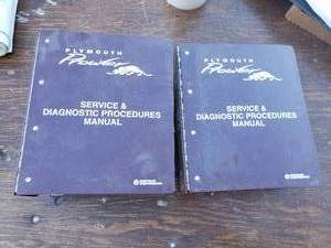 lot 222 image: Plymouth Prowler Service Manuals