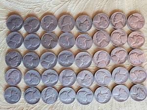 lot 273 image: Nickels from the 1940s