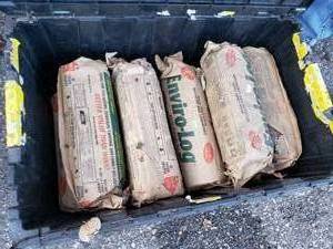 lot 294 image: Tote of Enviro Log Fire Starting Logs