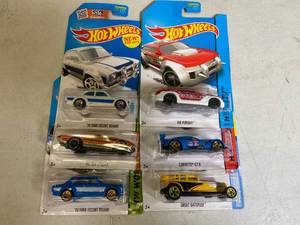 Hot Wheels Cars Assorted Lot - 6-Pack
