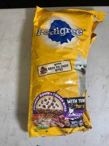 Pedigree Chicken &amp Steak Kibble  Bites Dog Food - 14LB Bag Best By 112023