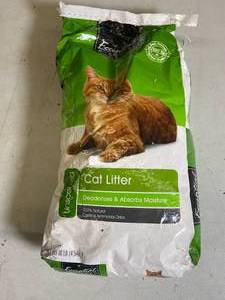 Essential Everyday Unscented Cat Litter - 10LB Bag