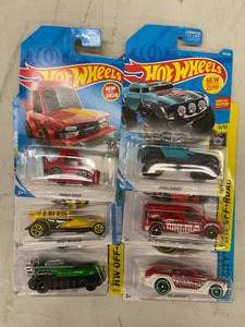 Hot Wheels Cars Assorted Lot - 6-Pack