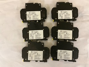 lot 24 image: CBI circuit breaker NEW 6 Inidivual pole