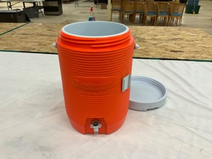 lot 42 image: 3 Gallon Rubbermaid CoolerDispenser