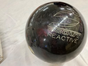 lot 65 image: Scout Reactive bowling ball- 14lb