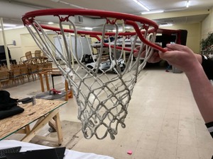 lot 66 image: basketball hoop wspring