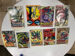 lot 293 image: 9 vintage Marvel comic books 1970s