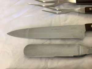 lot 121 image: Cut-Co Knife Setwith Sharpener