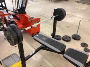 lot 145 image: Marcy Bench Press