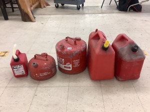 lot 158 image: Gas Tanks Lot of 5