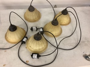 lot 183 image: Haning Lights Set of 5