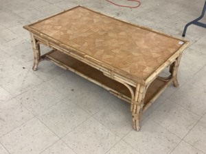 lot 172 image: Bamboo Coffee Table