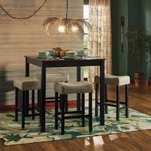 Veda 5-pc. Dining Set-Black