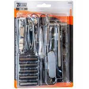 lot 3 image: Trim Mens Everyday Nail Grooming Kit - 14ct