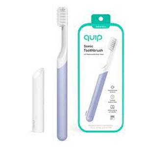 lot 24 image: quip Sonic Electric Toothbrush - Plastic  Timer  Travel CaseMount-Lavender