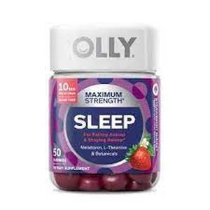 lot 48 image: OLLY Maximum Sleep 10mg Gummies - Stawberry-70ct