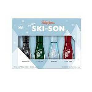 lot 66 image: Sally Hansen Insta-Dri Nail Color Gift Set - Tis the Ski-son - 4pc
