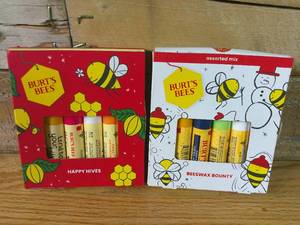 lot 59 image: Set of 2 Beeswax Bounty Assorted Mix Lip Balm Gift Sets