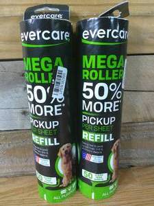 lot 86 image: Set of 2 Evercare Mega Lint Roller Refill - 50 Layer - 22.22 sq ft