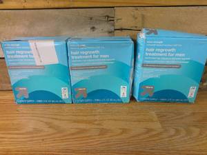 lot 88 image: Set of 3 Hair Regrowth Treatment for Men - 3ct2 fl oz - up & up-9 Month Supply