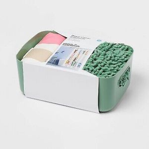 lot 91 image: 15pc Youve Got The Power Shower Curtains Green - Room Essentials