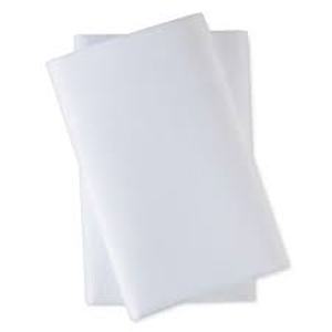 lot 115 image: Microfiber Solid Pillowcase Set - Room Essentials-King-White-Foundation Makeup Exploded, Pillow Cases are still Good