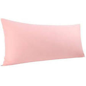 lot 129 image: Plush Body Pillow Cover - Room Essentials-Light Pink