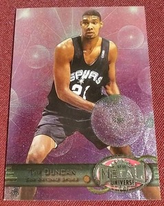 1997-98 Metal Universe Tim Duncan Rookie Card