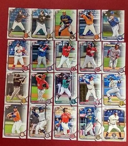 (20) Bowman Baseball 1st Bowman Cards - All Newer
