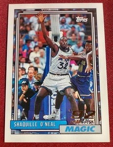1992-93 Topps Shaquille ONeal Rookie Card