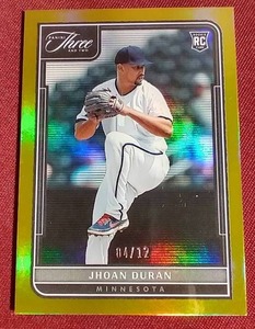 2022 Three & Two Jhoan Duran Rookie Card - #d12