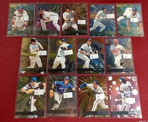 (13) 1996 Metal Universe Baseball Cards - Stars & HOFers