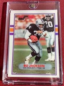 1989 Topps Bo Jackson Football Card