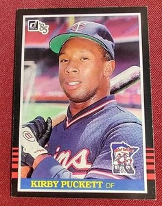 1985 Donruss Kirby Puckett Rookie Card