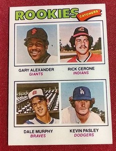 1977 Topps Dale Murphy Rookie Card