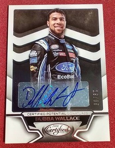 2016 Certified Bubba Wallace Autograph Card - #d85