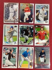 (9) Baseball Prospect Cards - Nice Lot