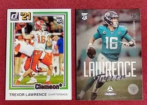 (2) 2021 Trevor Lawrence Rookie Cards