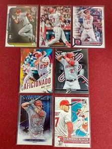 (7) Mike Trout Cards