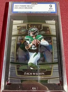 2021 Select Zach Wilson Rookie Card - ISA 9