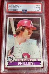 1979 Topps Mike Schmidt - PSA 6