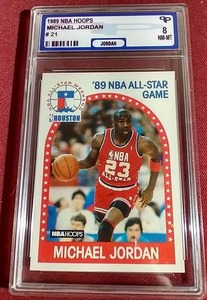 1989 Hoops Michael Jordan Card - Parish Products 8