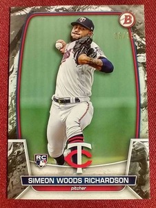 2023 Bowman Simeon Woods Richardson Rookie Card - #d15
