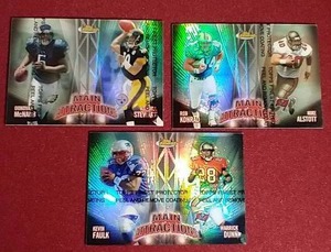 (3) 1999 Topps Finest Football Refractor Cards